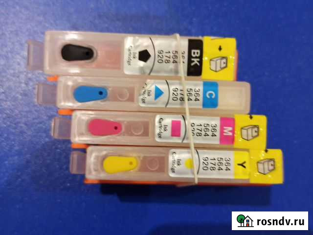 Картриджи перезаправляемые HP-178 новые Красногорск - изображение 1