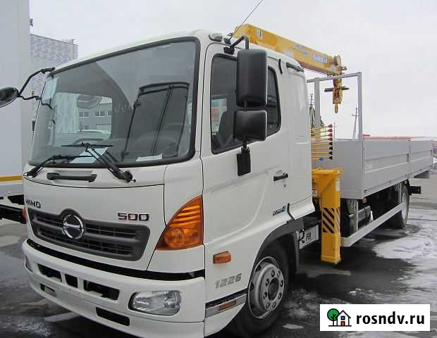 Манипулятор SooSan г/п стрелы 7 т для аренды Москва - изображение 1