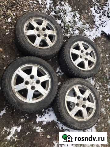 Диски r15 4x114.3 зима kumho 195.60 r15 4шт Вологда - изображение 1