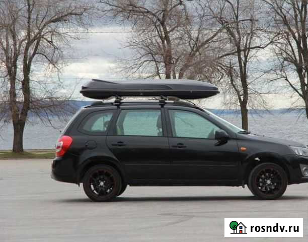 Автобокс Yuago Cosmo черный (485л, 218x73x30см) Казань - изображение 1