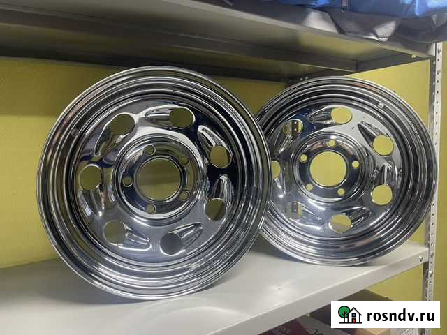 Диски хром R15 American Racing Медвежьегорск - изображение 1