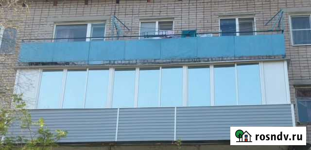 Тонировка балконов пвх 4000*900 Омск - изображение 1