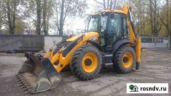 Аренда экскаватора погрузчика JCB 4CX Гидромолот Санкт-Петербург