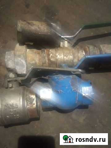 Кран шаровый дн 50,40 2шт,32 Глазуновка - изображение 1