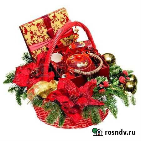Праздничные подарок корзина (корзины) 2021 новый г Хабаровск - изображение 1