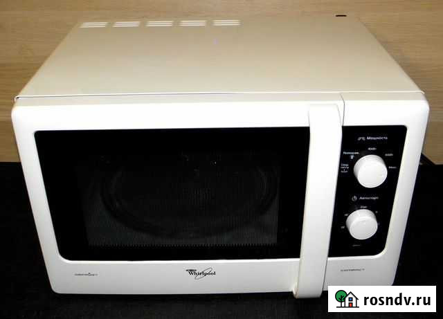 Свч печь Whirlpool 800 ватт чисто белого цвета Уфа - изображение 1