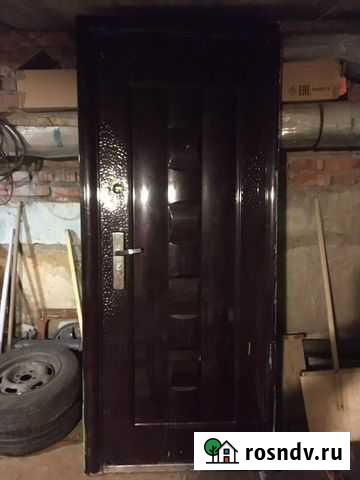 Металлическая дверь бу 860 2050 Череповец - изображение 1