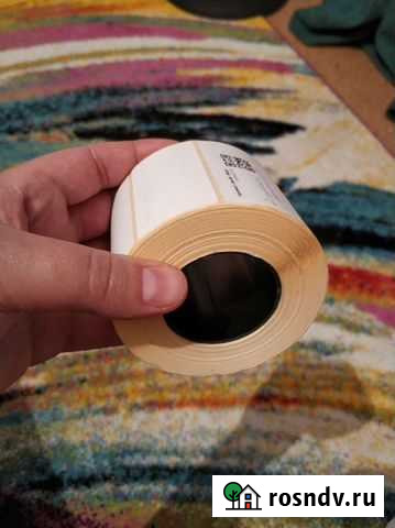 Термоэтикетки 58*30 Новосибирск - изображение 1