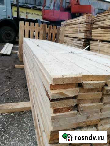 Доска обрезная 25*100*3000 и 6000 2 сорт Белоусово - изображение 1