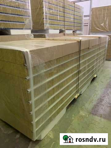 Сэндвич панели стеновые Мин Вата, пир,пур, Базальт Прибельский - изображение 1