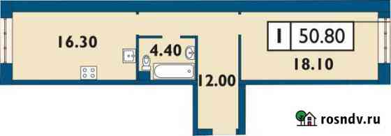 2-комнатная квартира, 50 м², 2/14 эт. на продажу во Всеволожске Всеволожск