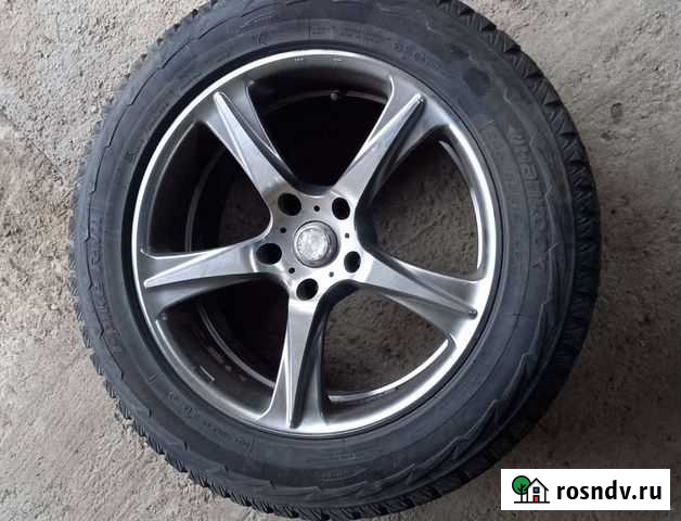 Диски с зимней резиной r18 5/ 120 Нальчик - изображение 1