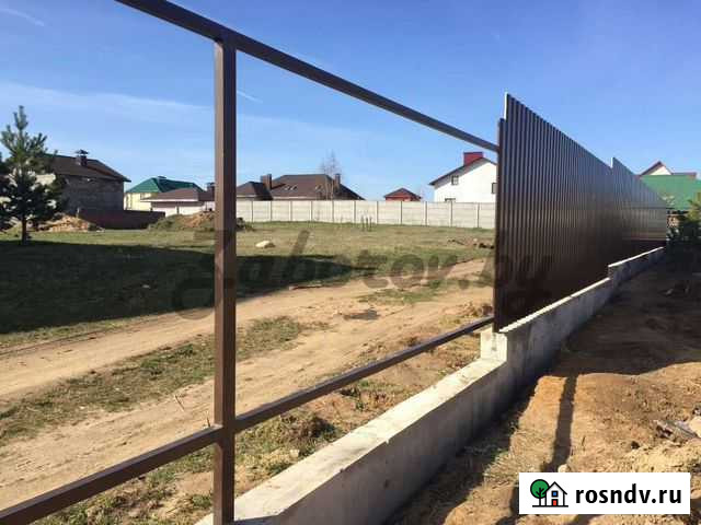 Монтаж установка заборов Ливны - изображение 1