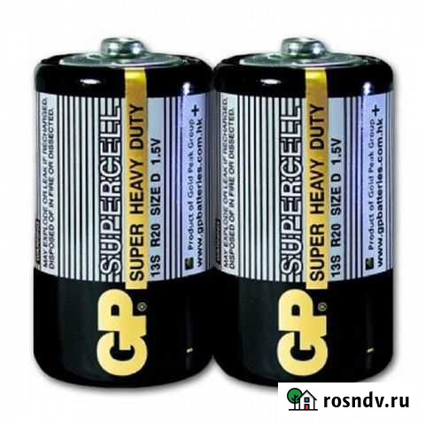 Батарейка GP R20/2SH Supercell Казань - изображение 1
