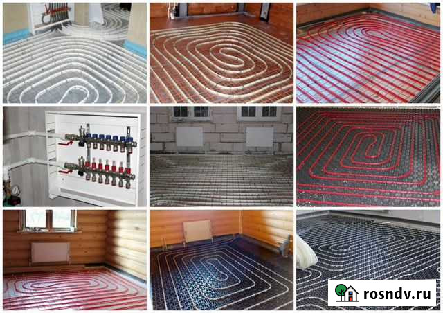 Теплый пол. Отопление. Водоснобжение Оренбург - изображение 1