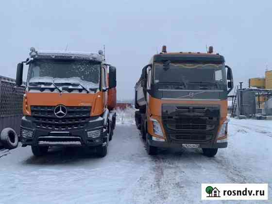 Услуги по перевозке песка, щебня, угля, сыпучих гр Архангельск