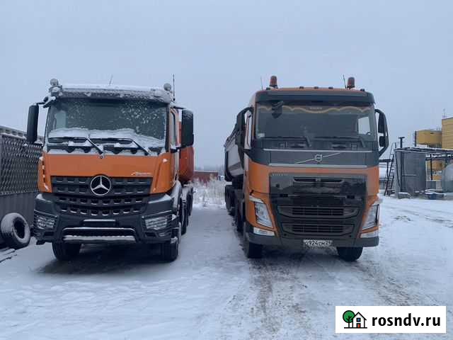 Услуги по перевозке песка, щебня, угля, сыпучих гр Архангельск - изображение 1