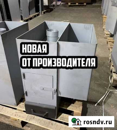 Печь банная Дачная большая правая без крышки Новая Абакан - изображение 1