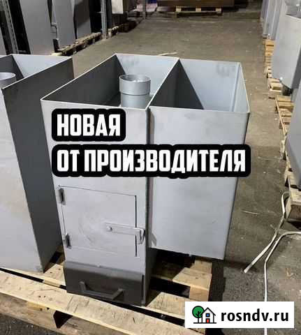 Печь банная Дачная большая правая без крышки Новая Абакан - изображение 1