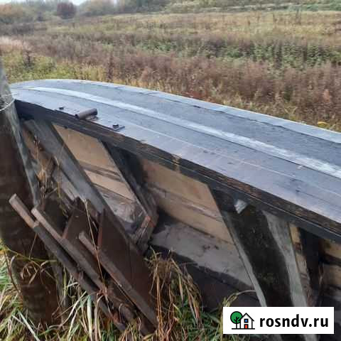 Продаю деревянную лодку Советск - изображение 1