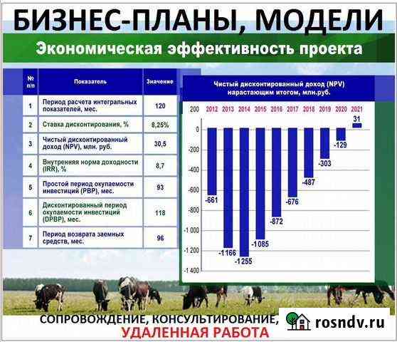 Бизнес-планы, финансово-экономический аутсорсинг Санкт-Петербург