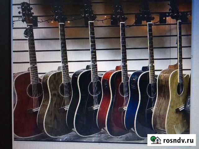 Новые современные акустические гитары Миллерово - изображение 1