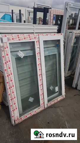 Окно пластиковое двустворчатое пятикамерное Екатеринбург - изображение 1
