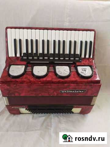 Аккордеон Вельтмейстер 7/8 22 белые клавиши Стерлитамак - изображение 1