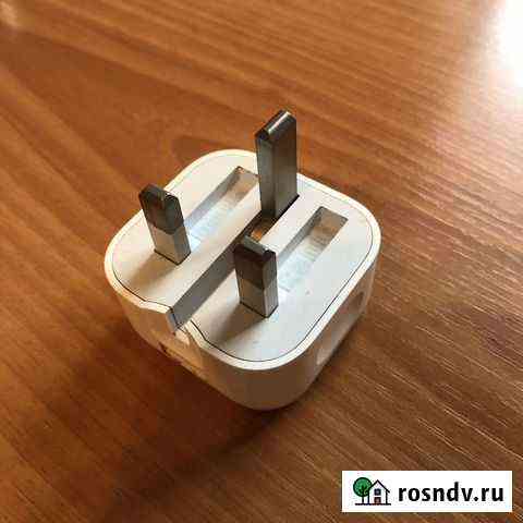 Адаптер 220 USB 3 штырька складной Тула