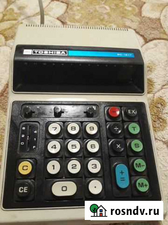 Калькулятор электронный toshiba. BC-1217.Япония.Вр Кингисепп - изображение 1