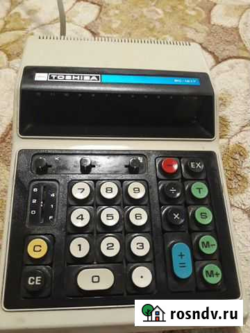 Калькулятор электронный toshiba. BC-1217.Япония.Вр Кингисепп - изображение 1
