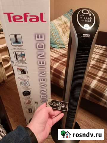 Напольный Колонный Вентилятор Tefal с Д/У Москва - изображение 1