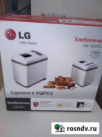 Хлебопечка новая LG HB - 1001 CJ Евпатория - изображение 1