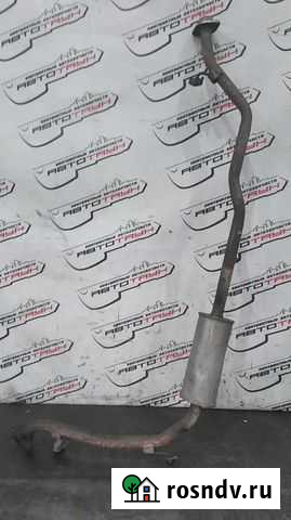 Глушитель honda FIT GD1 L13A В сборе 2WD RA640 Большой Исток - изображение 1