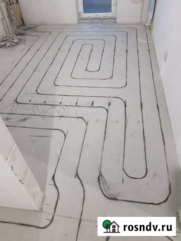 Тёплый пол в существующей стяжке Калининград - изображение 1