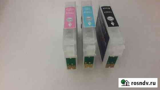 3 картриджа к принтеру Epson Stylus Photo 1400 Камышин