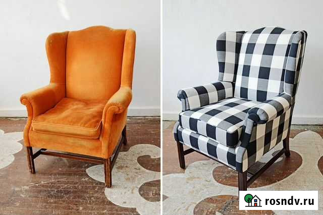 Перетяжка мягкой мебели Тюмень - изображение 1