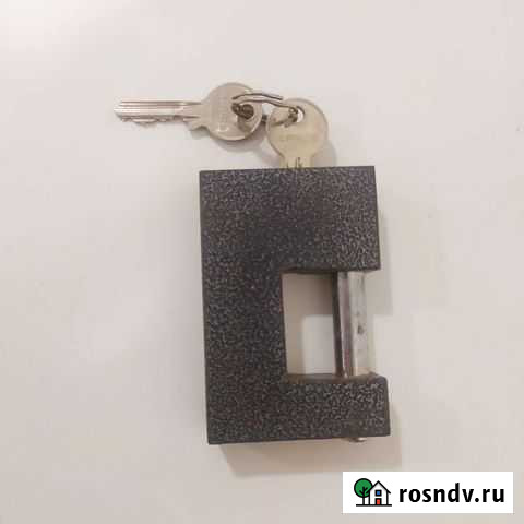 Полузакрытый навесной замок с усиленной дужкой из Хабаровск - изображение 1