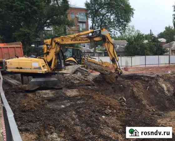 Услуги экскаваторов и спецтехники Ростов-на-Дону