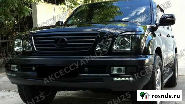 Реснички на фары Lexus LX470, Cygnus 1998-2007г Владивосток - изображение 1