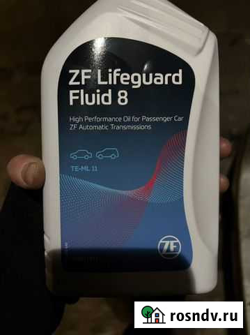 Масло трансмиссионное zf lifeguard fluid 8 Реутов - изображение 1