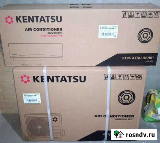 Кондиционер Kentatsu Япония гарантия 3 года Калининград - изображение 1