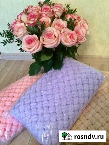 Свяжу плюшевый плед Вологда - изображение 1