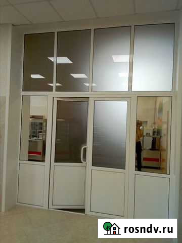 Перегородка из алюминивого профиля Новосибирск - изображение 1