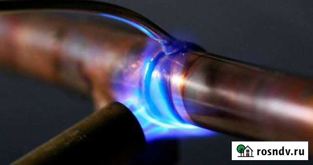 Пайка медной трубы ремонт теплообменников Оренбург - изображение 1