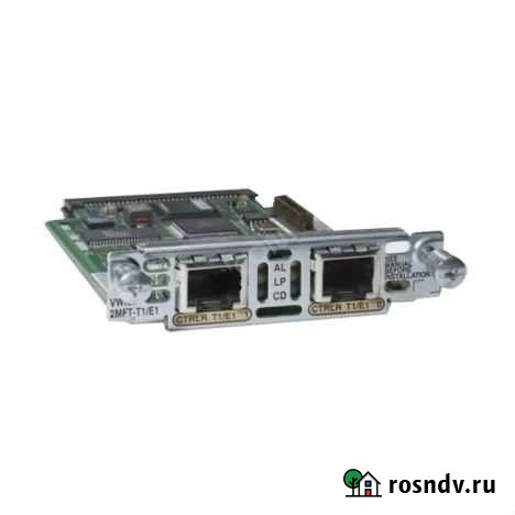 Плата Cisco vwic2-2MFT-T1/E1 Белгород - изображение 1