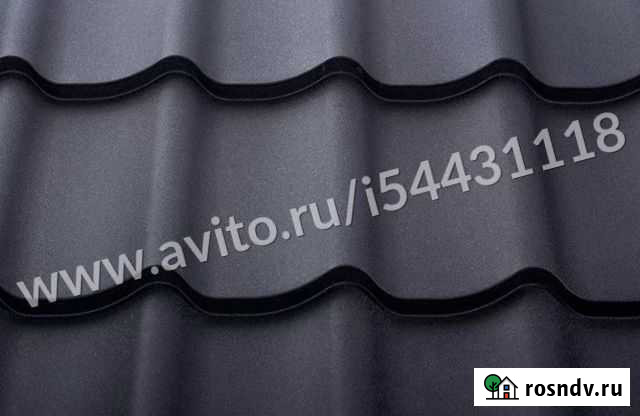 Металлочерепица темный матрикс Батайск - изображение 1