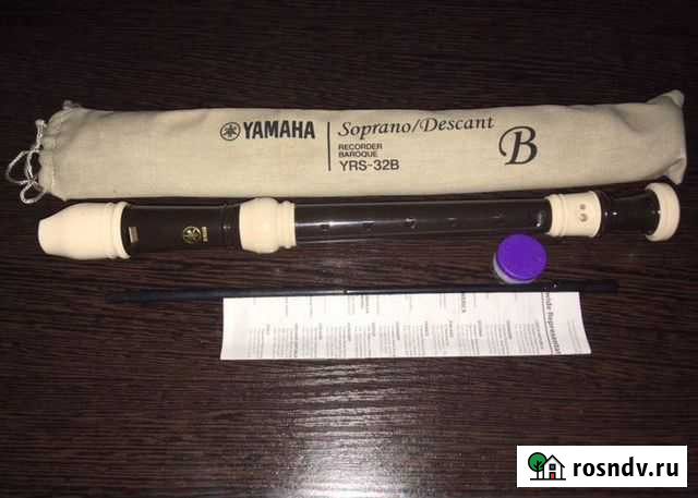 Yamaha YRS-31 Блок-флейта сопрано Владивосток - изображение 1