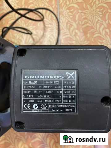 Насосная станция Grundfos JP Basic 2 рт Томск - изображение 1