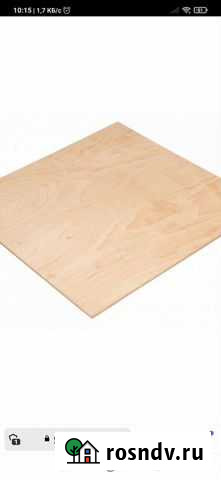 Фанера фк 6 мм сорт 4/4 Касли - изображение 1